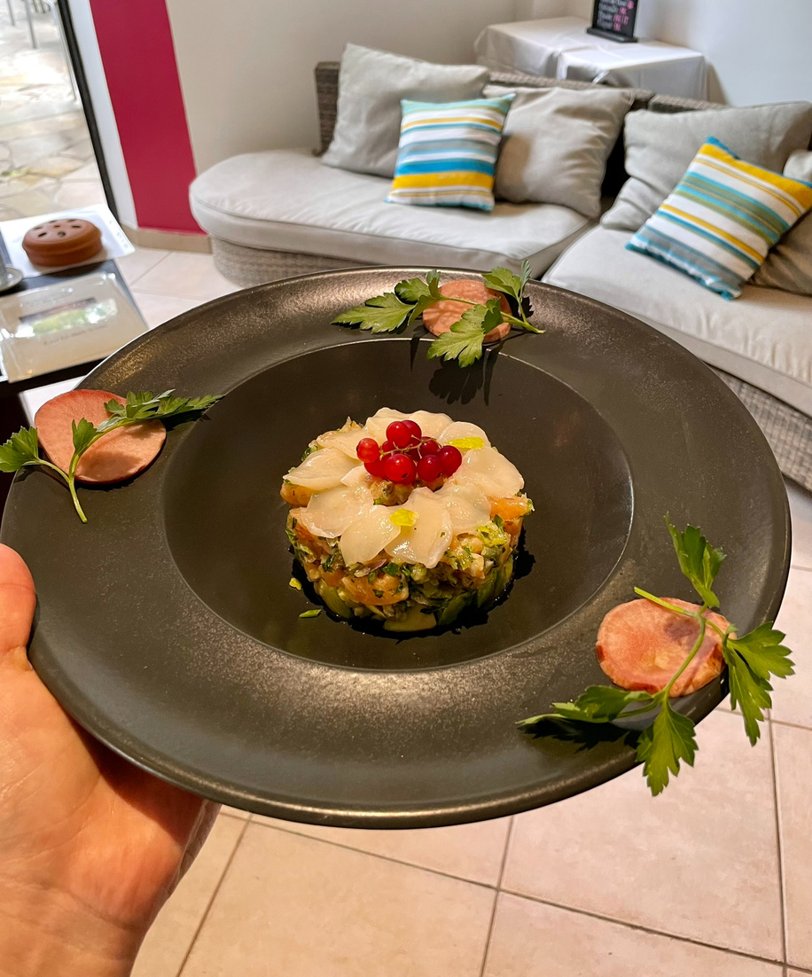 Tartare de saumon