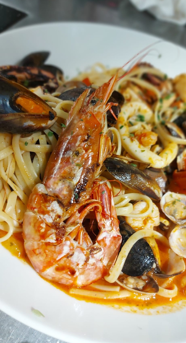 Linguines aux fruits de mer