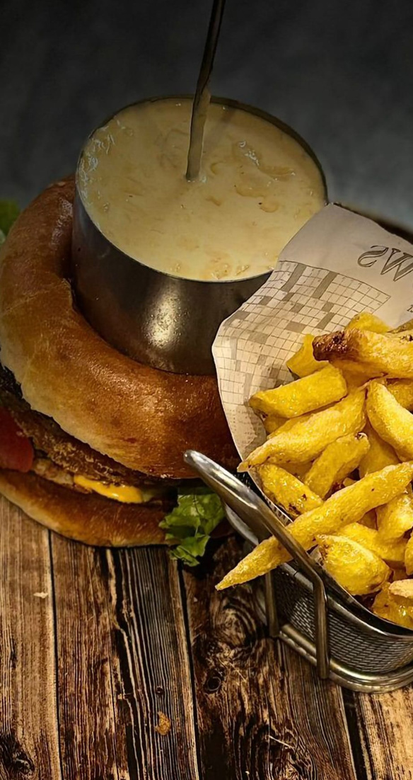 Burger &quot;Chutes du Brasier&quot;