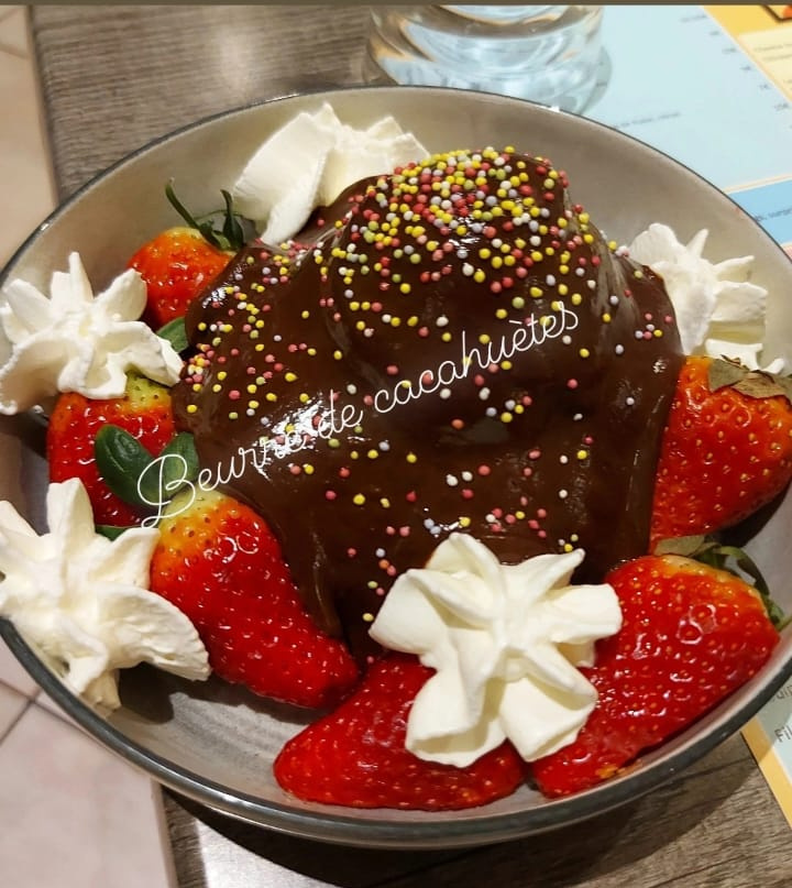 Croissant cascade de chocolat